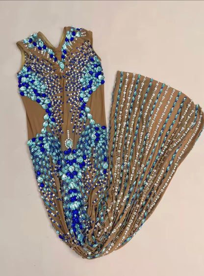 Charming Mini Dress Beadings Sheath Strapless Sleeveless Bling Exquisite Customized
