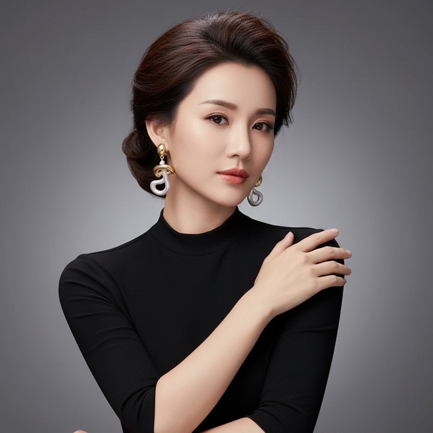 Exquisite 18K Gold Plated 4Pcs Jewelry Set for Women Big Size Necklace Earring Bracelet Ring African Bridal Wedding Party Gifts